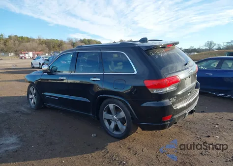 2015 Jeep Grand Cherokee Overland from USA, damaged, VIN 1C4RJFCG5FC214294